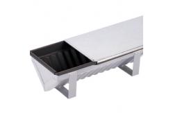 China                  Food Grade Alusteel Triangular Crimped Cake Mould              supplier