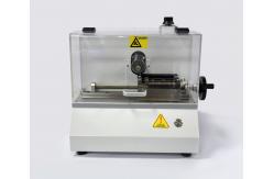 China Engineering Plastics Rubber Testing Equipment Sample V Notch Cutting Machine supplier