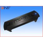 Motorized Conference Table Socket , Table Hidden Rotating Electrical Outlet for sale
