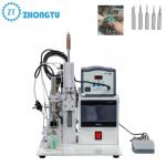 Portable Semi Automatic Soldering Machine with 200-450℃ Temperature Range for PCB LED Strip and USB Data Cable for sale