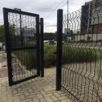 High Security Nylofor  6ft 3D Modeling PVC Coated 358 Anti Climb Fence