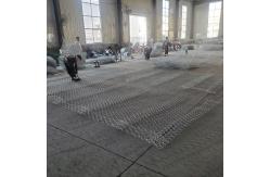 China Hot Dip Galvanized Gabion Fence Baskets Hexagonal Woven Mesh For Retaining Wall supplier