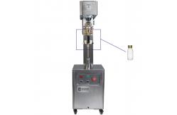 China Glass Bottle Manual Capping Machine Semi Automatic Capping Machine supplier