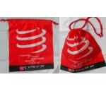 Customized Women's favorite / convenie nce / festive red / drawstring plastic bags  for gifts / clothing, clothes. for sale