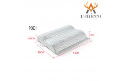 China High Polymer Adult POE Pillow Breathable Pillow with 3D Mesh Cover supplier