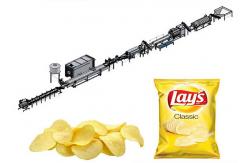 China Full Automatic Potato Chips Making Machine Potato Chip Manufacturing Equipment supplier