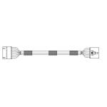ATM Spare Parts  445-0731633 IFD2 CONTROL TO IMCRW ELECTRODE LINKER HARNESS,  500MM for sale