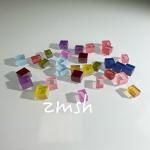 Artificial Cultivation Doped Color Sapphire AL2O3 Customized CZ Method Ruby Blue Padparadscha for sale