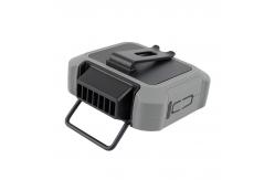 China Portable Waist Clip On Fan Mechanical Control 6000mah Rechargeable Necklace Fan supplier