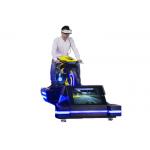 Multiple Players Motion Simulator Ride , Black 1500w Electric Racing VR Motion Ride