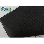 Eco Friendly Drill Fusing Woven Interlining Broken Twill Weave For Garment