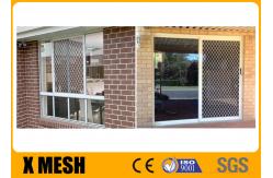 China Diamond Grilles Expanded Metal Square Mesh Sheet Size 920*2050mm supplier