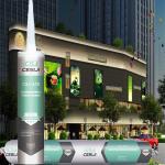 Fast Extrusion Weatherproofing Silicone Sealant 250mL/min Colored Versions for sale