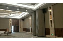 China Floor To Ceiling Conference Room Movable Partition Wall With MDF Melamine Surface supplier