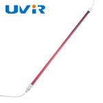 2600 degree IR Halogen Lamps , ruby Quartz Halogen Lamp for food heating for sale