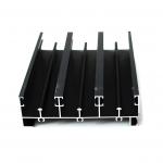 Black Anodized Aluminium Window Frame Profiles For Construction