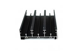 China Black Anodized Aluminium Window Frame Profiles For Construction supplier