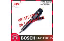 China Diesel Common rail injector 0445110519 0445110525 0445110535 for Diesel engine supplier