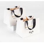 Art Paper Shopping Bag Packaging Kraft Paper Bag With Embossed Logo