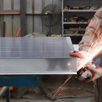 Thickened Heat Insulation Materials 100mm 150mm Roof Polyurethane Sandwich Panel for sale