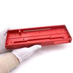 Sandblasting CNC Machining Aluminum Parts Keyboard Case 40um Anodized for sale