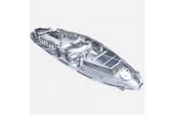China Rotoplastic Custom Kayak For Ocean Rotoform Aluminum Mold supplier