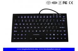 China IP68 Backlit Super Thin Washable Silicone Keyboard Built-in Mouse supplier