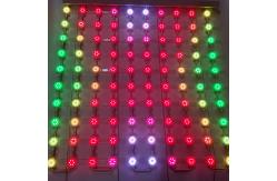 China Customized Flexible LED Pixel Screen for Outdoor Building Background supplier