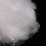 64mm Synthetic Man Made Fibres Low Melting Point Polyester For Pillow for sale
