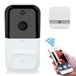White Home Smart 5V Power 2.5mm Wireless Doorbell Camera for sale