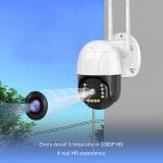 1080p Resolution Smart Monitor Camera Waterproof With Storage Cloud And Local Storage for sale