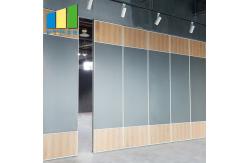 China Fabric Movable Wall System Davao Acoustic Foldable Sliding Partition For Meeting Room supplier