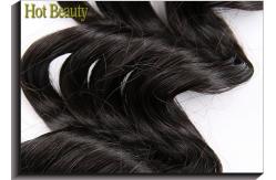 China Brazilian Unprocessed Human Hair Bundles Big Curl Natural Black Full And Thick supplier