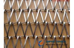 China Metallic Curtain Gama Flexi Flat Spiral Wire And Crimped Rod Structure supplier
