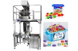 China Automatic Laundry Detergent Pods Filling Packing Machine With Multihead Weigher supplier