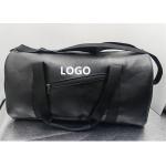 Black Men Sports Duffle Bag Leather Travel Weekender Overnight Duffel Bag for sale
