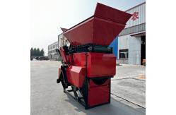 China Soil Shredder Crusher Machine With Double Layer Mesh Screen supplier