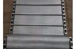 China Food Grade Compound Balanced Weave V Shaped Conveyor Wire Mesh Belt supplier