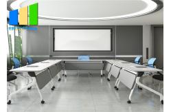 China Adjustable Folding Stackable Conference Room Tables Office Training Tables supplier