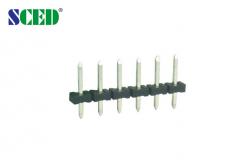 China Pluggable electrical Terminal Block ConnectorS 5.00mm Pitch 2P - 20P Male Pins supplier