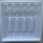 Customized PET Ampoule Tray , Drug Injection Fixing Tray for sale