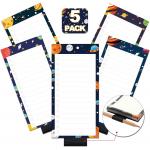 ODM Family Magnetic Dry Erase Weekly Planner Fridge Shopping List With Pen Holder for sale