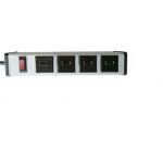 4 Outlet USB Charging Power Strip , Mountable Surge Protector Power Bar ETL Approved for sale