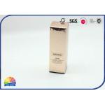 Eco Friendly Embossing Gloss Lamination CMYK Folding Carton Box For Cosmetics