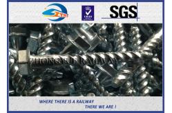China Rail Screw & Spikes,  Spiral Spikes for railway fastening system supplier
