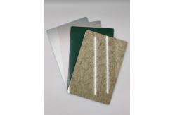 China Stone Grain Surface Interior ACP Sheet 1220mm Width  Metallic Polyester Coating supplier