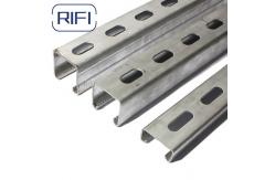 China 41x21mm Slotted Strut Channel For High-Performance Construction supplier