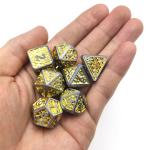 Game For Adult DND Dice Set Mini Supplier Polyhedral RPG High Temperature for sale