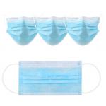 China Breathable 3 Ply Face Mask , Disposable Earloop Face Mask Fiberglass Free manufacturer