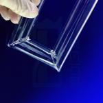 Customized Quartz Oil Burner Bulb Glass Tube ISO9001 Science Lab for sale
